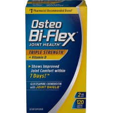 Osteo Bi-Flex Força Tripla Suplemento para Saúde das Articulações (120 Cápsulas)